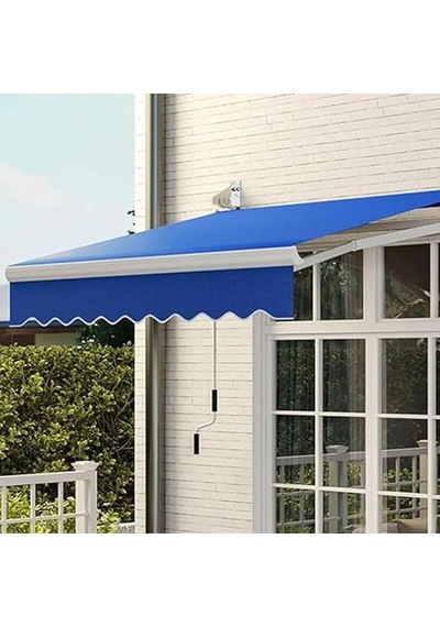 Bu Yedek Bahçe Tentesi 6,5 X 5 Ft / 200 X 150 Cm %100 Polyester Tente, Güneşlik, Teras, Balkon Uv Koruması Veranda Tente Yedek Brandası 4,5 X 3 M 14 Diğer