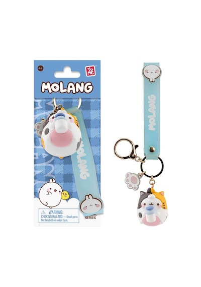 Yume Toys Molang Animal Kostüm Anahtarlık Mavi 16220