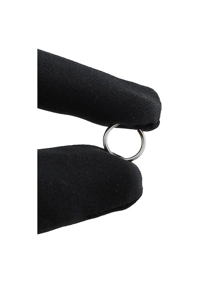 Beyaz Altın Minik Halka Küpe Çap: 1.5cm Beyaz Altın