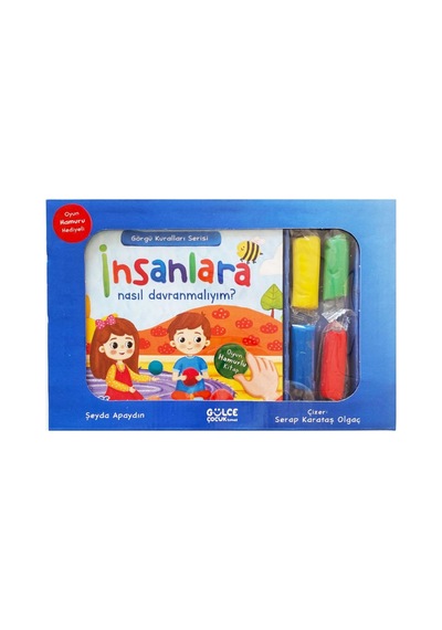 İnsanlara Nasıl Davranmalıyım - Görgü Kuralları Serisi - Oyun Hamurlu Seti - Aıaı-895199