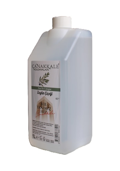 Şeffaf Renksiz - Zeytin Çiçeği -1 Litre - Bidon Korumalı Kapak - Yeni Model