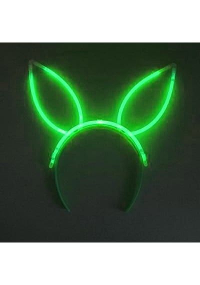 Karanlıkta Yanan Glow Neon Fosforlu Taç - 6 Adet