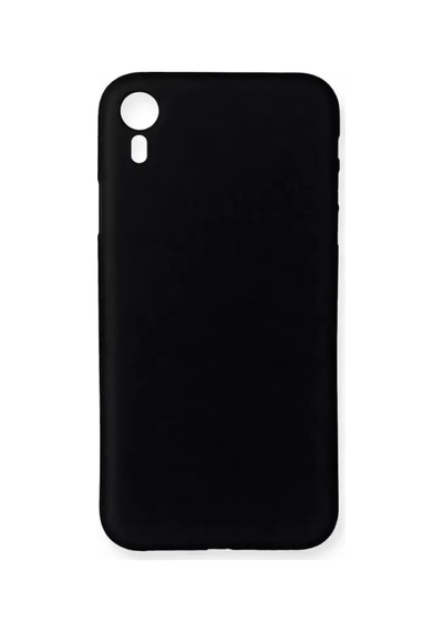 Newface Apple Uyumlu iPhone Xr Kılıf Pp Ultra İnce Kapak - Siyah Resimdeki