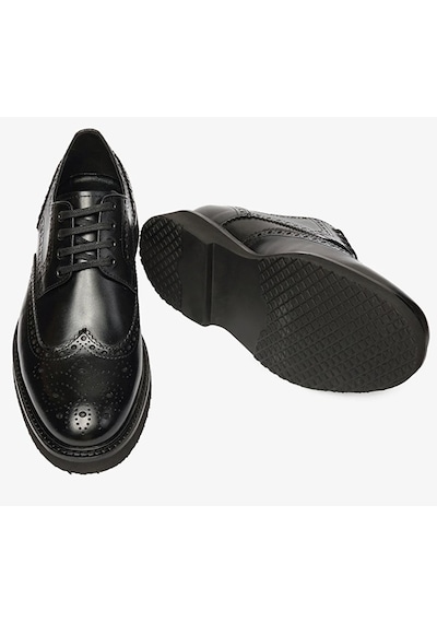 Greyder 64624 Mr Deri Oxford Klasik Erkek Ayakkabı Siyah