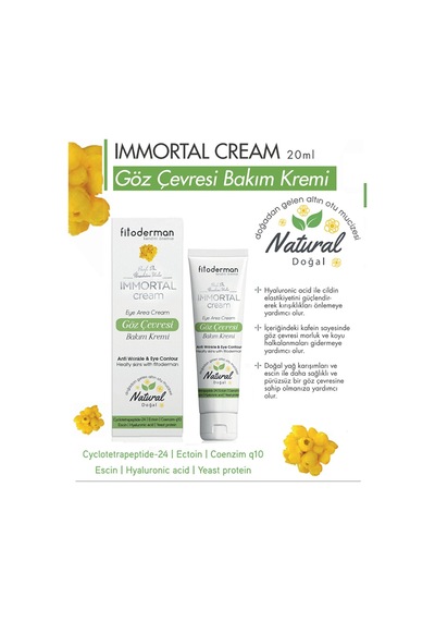 Fitoderman İmmortal Cream Göz Çevresi Bakım Krem 20 ML