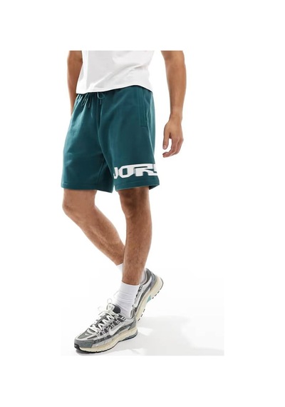 Nike Jordan Mvp Graphic Fleece Shorts Dark Green Erkek Şort Yeşil Yeşil