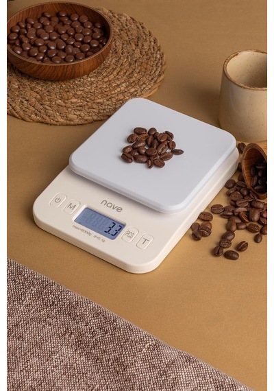 Nave Dijital Mutfak Tartısı, 6kg/0.1g Lcd Ekranlı Yüksek Hassasiyetli Gıda Ölçeği, Çoklu Ünite G/oz/ml/lb , P Diğer