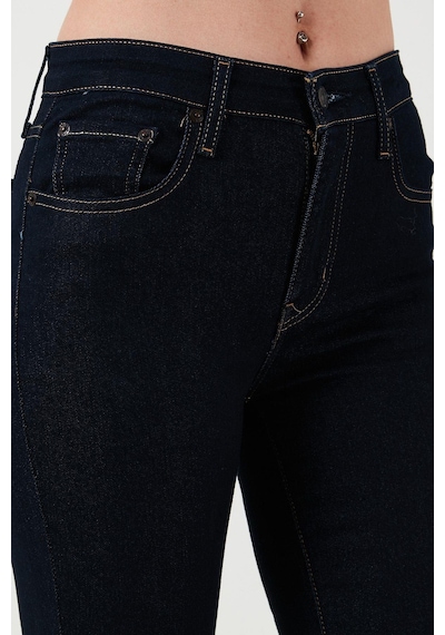 Levi's 721 Skinny Fit Yüksek Bel Jeans Kot Pantolon A9360-2664 Koyu Lacivert