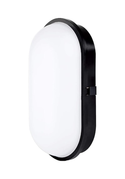 Su Geçirmez 20w Siyah Kasa Gün Işık 4200k Bahçe Teras Banyo Gün Işığı