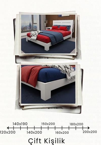 My Chapter Kitaplık Başlıklı Çift Kişilik Mdf Karyola 120x200 Yatak Uyumlu - Beyaz My Chapter Kitaplık Başlıklı Çift Kişilik Mdf Karyola 120x200 Yatak Uyumlu - Beyaz