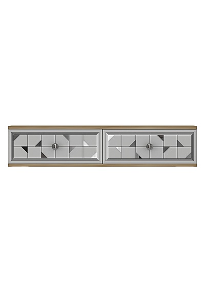 Da1207dbs Moka Dresuar Ve Antre Rafı Safirmeşe-beyaz-silver 120cm Safirmeşe - Beyaz - Gümüş Da1207dbs Moka Dresuar Ve Antre Rafı Safirmeşe-beyaz-silver 120cm Safirmeşe - Beyaz - Gümüş