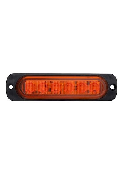 Ahmet Otomotiv 6 Ledli Mercekli Çakar Lamba Sarı 12-24v