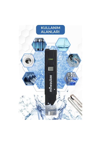 Milwaukee Cd97 Dijital Tds Metre Su Tds Ve Mineral Ölçüm Cihazı