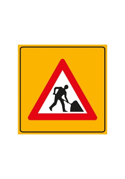 Yol Çalışması Levhası Yb-1a 90x90 - 865493896