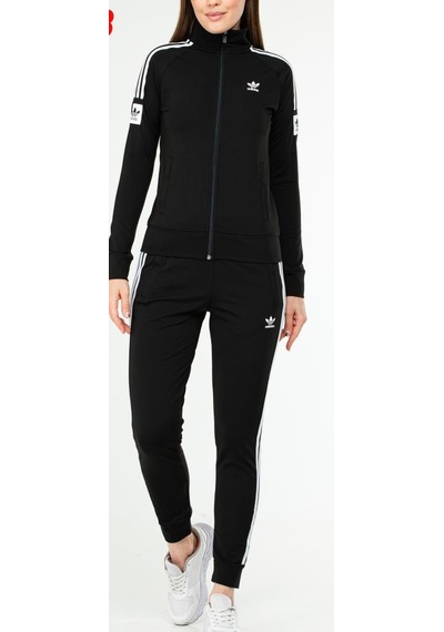 Adidas Ba-2658 Bayan Polyester Eşofman Takımı Siyah