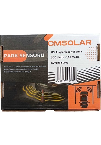 Park Sensörü 18mm Beyaz Ses Ikazlı Buzerli