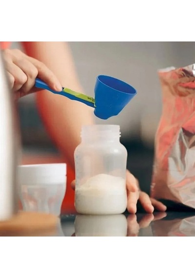 Sn-29959 Kaydırmalı Ayarlı 2in1 Mutfak Ölçü Kaşığı Renkli