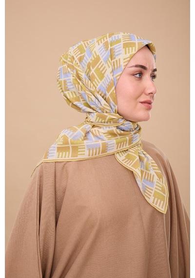 Silk Home Yaz Esintisi Eşarp 150001-05 Butter Yellow, Bebe Mavi, Limon Sarı, Yeşil