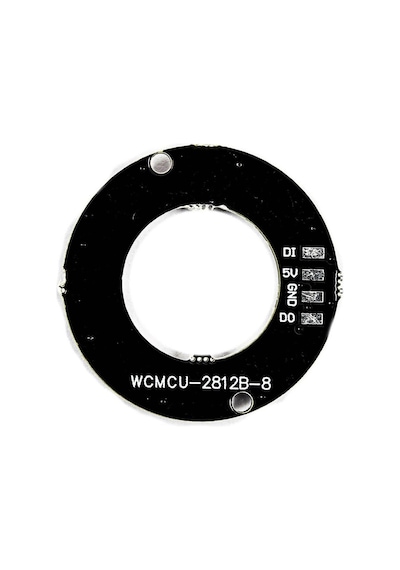 8 Bit Neopixel Halka Ring Ws2812b 5050 Rgb Led Modül 5050 Adreslenebilir Lamba Kart Full Color Ekran