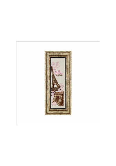Paris Baskılı Taş Tablo 20x46