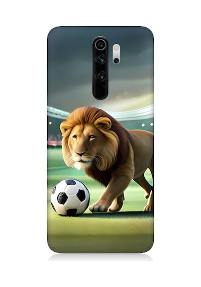Xiaomi Redmi Note 8 Pro Uyumlu Silikon Kılıf Gol Atan Aslan
