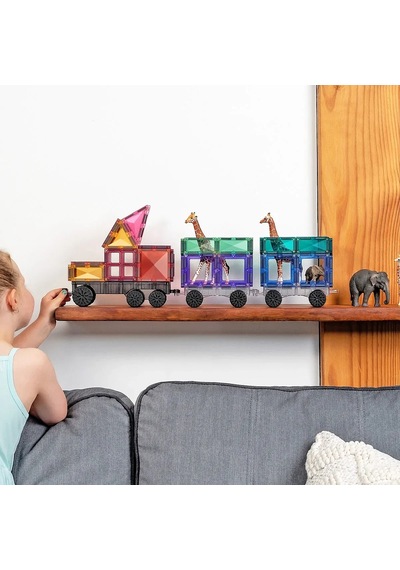 Connetix Pastel Transport Pack Manyetik Bloklar - 50 Parça