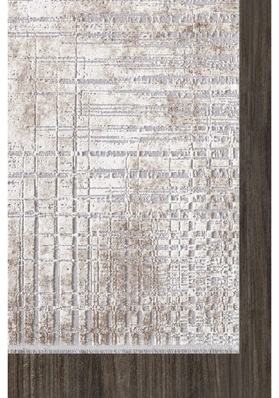 Artemis Halı Artex 05854b Gri Kahve Modern Eskitme Halı