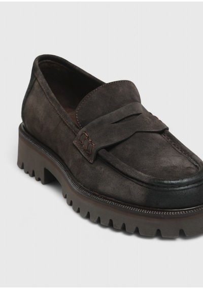 Ramsey Kahverengi Süet Casual Loafer