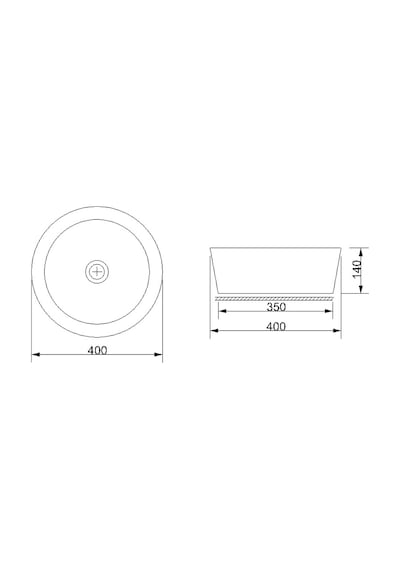 Newarc Tezgah Üstü Lavabo N5062