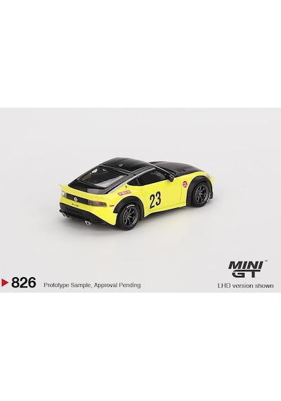 Mini Gt Nissan Z Lb Natıon Works Ikazuchi Yellow 826 Çok Renkli