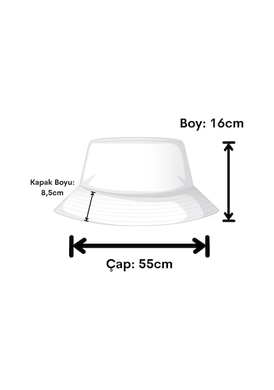 Remsa Mayo Remsa Bağlamalı Bucket Şapka Rşbuc-01 Siyah02 Siyah
