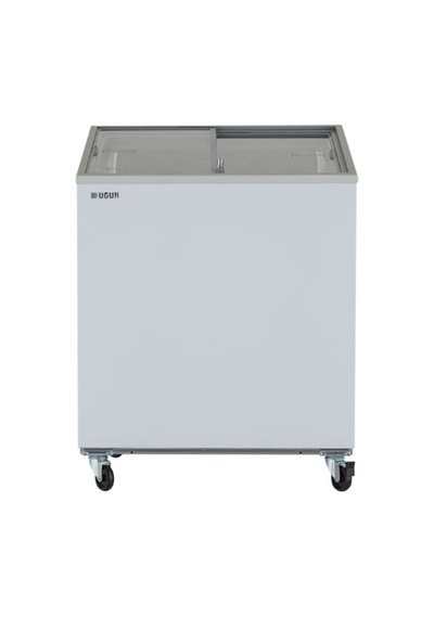 Uğur UDD 200 SCE 109 LT Eğik Sürme Düz Camlı Muhafaza Dolabı