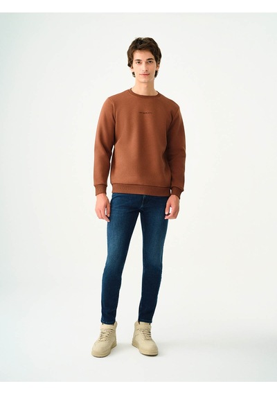 Loft Erkek Sweatshirt Kahverengi Lf2034268 25kp69000079 P6941 Kahverengi