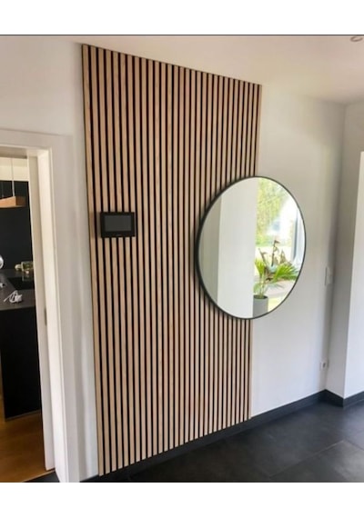 Winpanel Dekoratif Ahşap Duvar Paneli Savana Meşe 50x240cm .