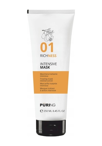 Purıng 01 Richness Kuru Yıpranmış Saçlar İçin Avokado&keten Tohumu Yağı Besleyici Onarıcı Saç Maskesi 250ml