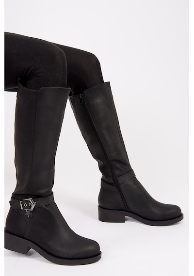 Fox Shoes Siyah Kadın Çizme G674240109