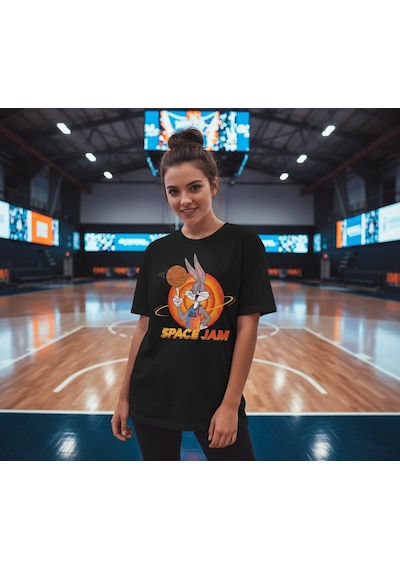 Orbit Dunker Oversize Unisex T-shirt Siyah