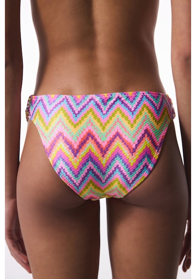 Penti Zigzag Makrome Düşük Bel Bikini Altı