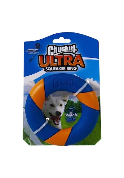Ultra Squeaker Sesli Köpek Oyun Halkası