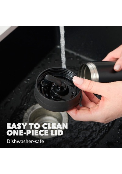 Huron Pro Snapseal Termos Bardak 470 Ml Siyah Çok Renkli