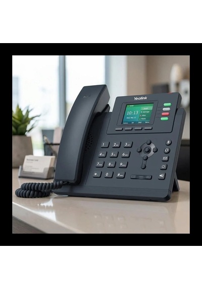 Yealınk Sıp-t33g, Masaüstü, Kablolu Ip Telefon, Siyah, 2.4&amp Quot Renkli Ekran, 2xgigabit Etherne