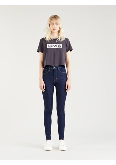 Levi's Mile High Super Skinny Kadın Jean Pantolon - Top Shelf-14806 Dark İndigo - Flat Finish Levi's Mile High Super Skinny Kadın Jean Pantolon - Top Shelf-14806 Dark İndigo - Flat Finish