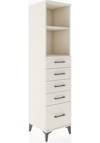 Hyperion Dolap 2 Raflı 5 Çekmeceli 44x44x182 Aytaşı-aytaşı Aytaşı Hyperion Dolap 2 Raflı 5 Çekmeceli 44x44x182 Aytaşı-aytaşı Aytaşı