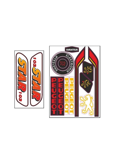 Sevenkardeşler Peugeot 006 Sticker