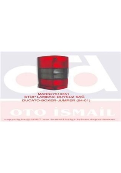 MARS 510351 STOP LAMBASI SAĞ DUCATO 94-01 / BOXER 94-01 / JUMPER
