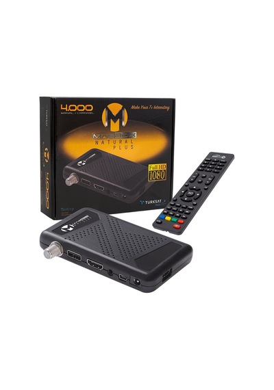 Magbox Natural Plus Tkgs'Li Youtube Usb Mini Full Hd Uydu Alıcısı