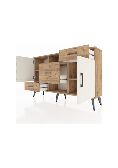 Arges Konsol 4 Raflı 3 Çekmeceli 2 Kapaklı 132x30x83 Çam-aytaşı/çam Aytaşı/çam Arges Konsol 4 Raflı 3 Çekmeceli 2 Kapaklı 132x30x83 Çam-aytaşı/çam Aytaşı/çam