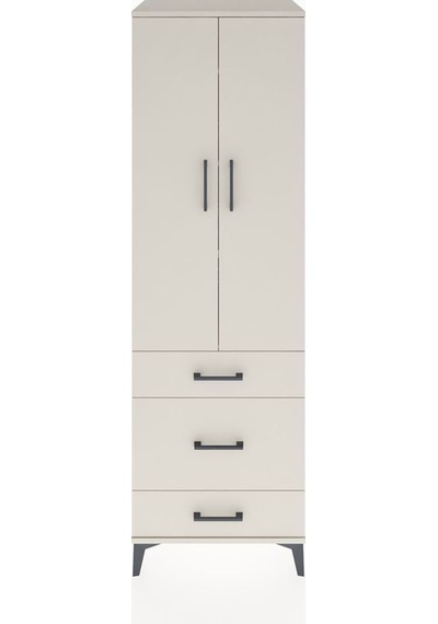 Hyperion Dolap 4 Raflı 3 Çekmeceli 2 Kapaklı 60x44x195 Aytaşı-aytaşı Aytası