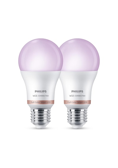 Lexroo Smart Lighting Led Ampul A60 E27 100w Eşdeğer Rgb 2'li Paket Standart
