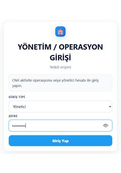 Otel Aktivite Panosu Modülü Kablosuz Çoklu Tv Desteği Türkçe Arayüz